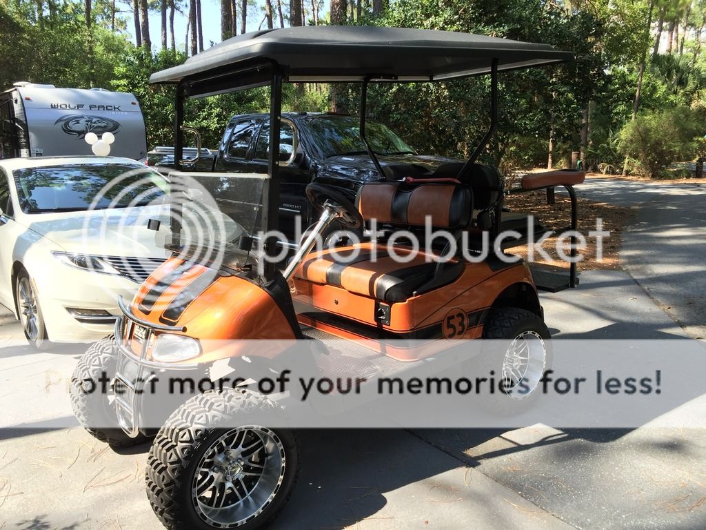 An ode to herbie. Our new golf cart project General Camping